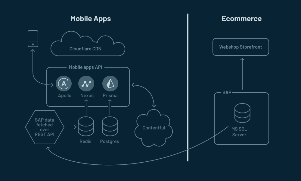 Rapha's data architecture