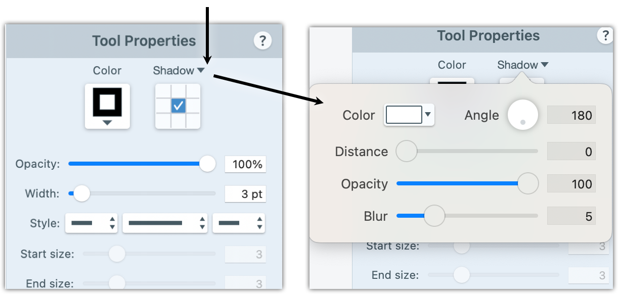 SnagIt - Screenshot arrow line annotations